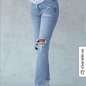 PACSUN RIPPED MOM JEAN